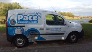 Pace Specialist Cleaners Van