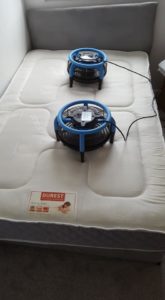 Mattress cleaning finished results